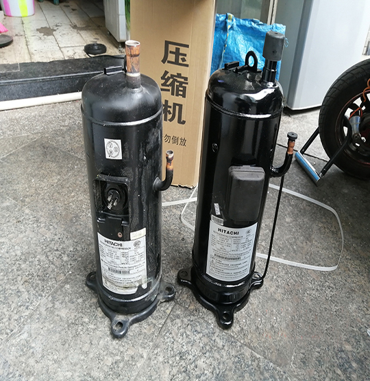 邯山中央空调压缩机的更换维修